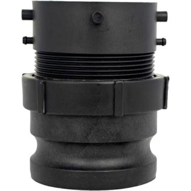 Imagem de EZROAD 360785 Waste Master RV Mangueira de esgoto macho baioneta conversor de encaixe para veículo recreativo veículo recreativo viagem trailer trailer NPT conversão preto