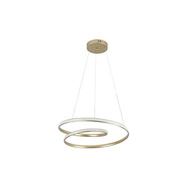 Imagem de Pendente Led Sama Dourado 45W 3000K Bivolt