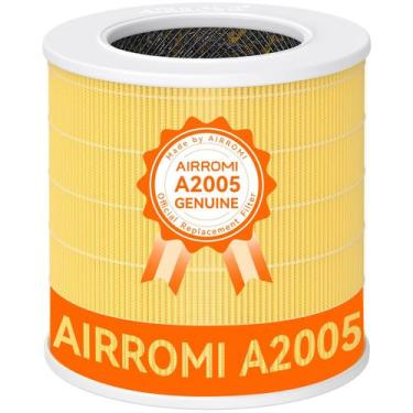 Imagem de Filtro de substituição do purificador de ar AIRROMI A2005 HEPA 3 em 1