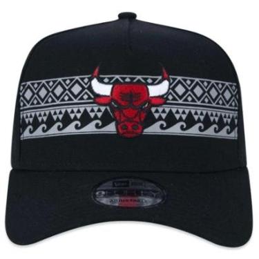 Imagem de Boné New Era 940 A-Frame NBA Chicago Bulls Cultural Remixes-Masculino