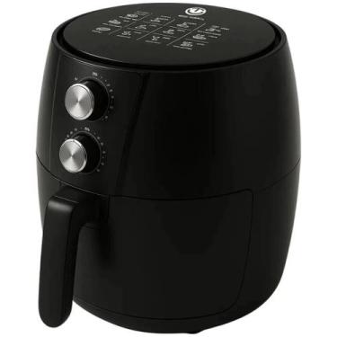 Imagem de Fritadeira Air Fryer Sem Óleo 4,8l Cor Preto Unitermi 220V, Preto, 220