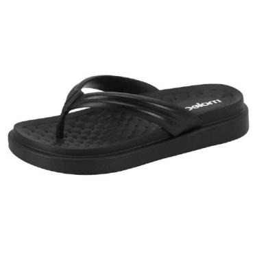 Imagem de Chinelo moleca ref 5554.100.22669 feminino, 35, Preto