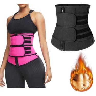 Imagem de Cinta Modeladora Redutor de Medidas Pos parto Ajustavel com Ziper - Co