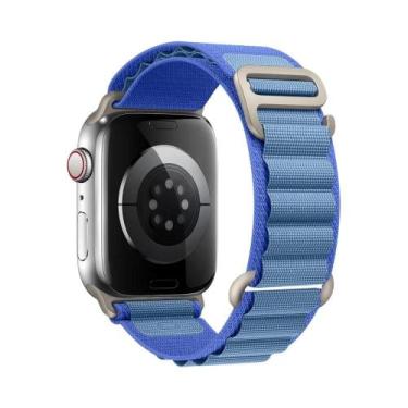 Imagem de Pulseiras De Relógio De Nylon Para Apple Watch Série 10 9 8 7 6 SE Ult