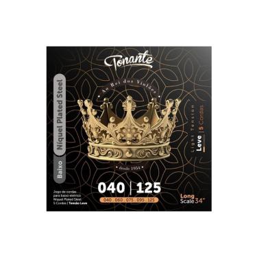 Imagem de Encordoamento 040 Níquel Plated Steel P/Baixo 5 Cordas 0.040 - 0.125