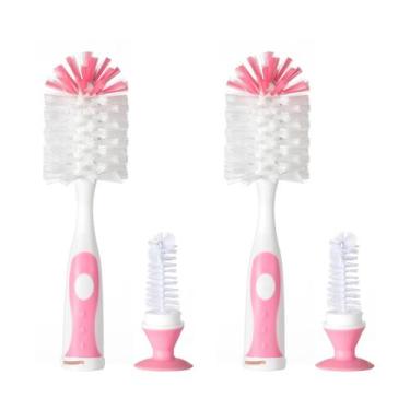 Imagem de Escova de limpeza Chemimoso Baby Bottle Set 26,5 cm rosa