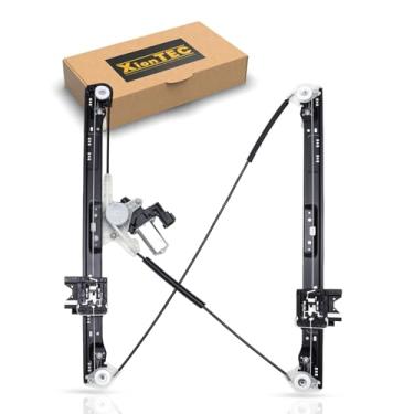 Imagem de XIONTEC Regulador de janela elétrica com motor, lado do passageiro dianteiro compatível com Land Rover Discovery L462 2017 2018 2019 2020, substituição # LR083210, HY32-23200-AA