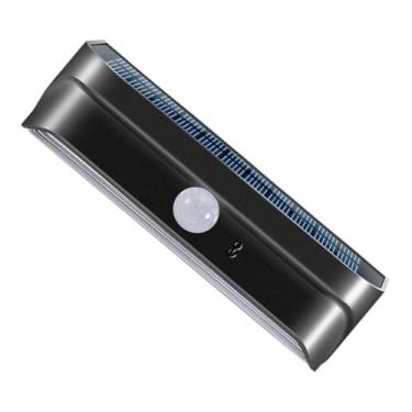Imagem de LED Solar Wall Light with Pir Motion Sensor Outdoor Solar Powered Sunlight Lamp for Garden Fence Pathway Easy Install Maintenance- Warm Light for Exterior Security and Landscape