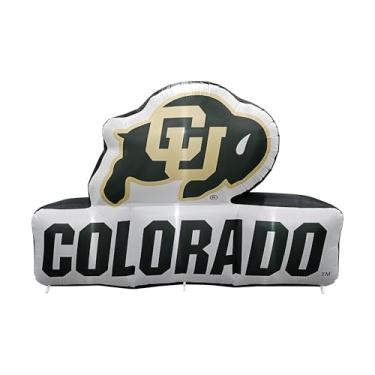 Imagem de FANMATS Mascote inflável NCAA Colorado Buffaloes - Display inflável autoinflável, soprador e cordões embutidos, logotipo oficial da equipe - mostre seu espírito durante todo o ano