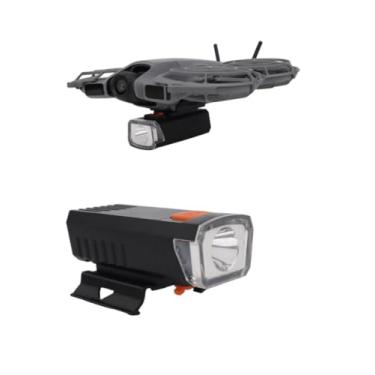 Imagem de Neo 2 luz de voo noturna, holofote de LED recarregável, holofote fixo anticolisão, lâmpada de navegação de aviso de voo noturno para DJI Neo 2 acessórios de drone, brilho ajustável e suporte estável