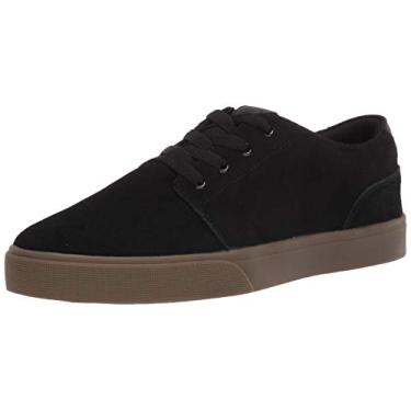 Imagem de Osiris Tênis de skate masculino Bentley VLC, Preto/Goma escura, 9