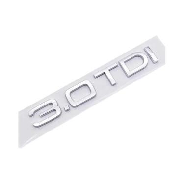 Imagem de Emblema Adesivo 3D ABS Para Porta-Malas De Carro Para Audi A3 A4 A5 A6