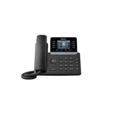 Imagem de Yealink SIP-T73W – 1301009 – Telefone IP Wi-Fi – 12 contas SIP – Tela LCD colorida de 2,8 polegadas – Gigabit Ethernet de porta dupla, PoE, adaptador de energia não incluído
