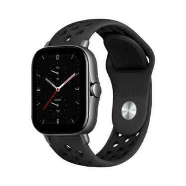 Imagem de Pulseira De Silicone De 20mm 22mm Para Amazfit GTS 4 GTR 3 2 Mini pro 