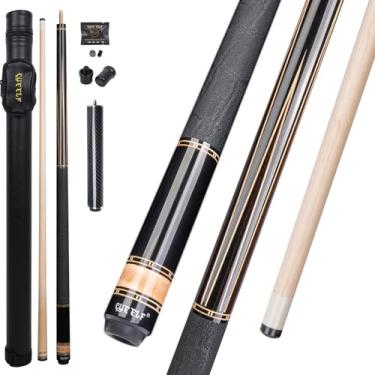 Imagem de CUEELF Bastão de taco de sinuca de baixa deflexão feito à mão para taco de bilhar profissional para tacos de bilhar para adultos