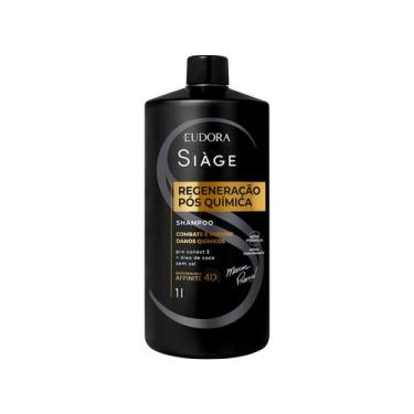 Imagem de Shampoo Eudora Siàge Regeneração Pós Química 1L, 1L