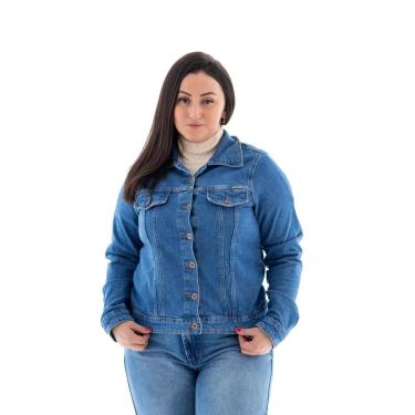 Imagem de Jaqueta Jeans Feminina Arauto Tradicional-Feminino