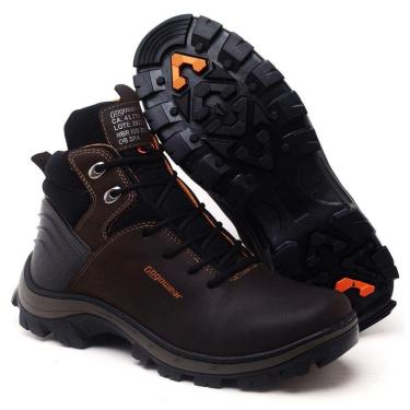 Imagem de Bota De Segurança Couro Com C.A 43770 Epi Cano Alto Trabalho-Masculino