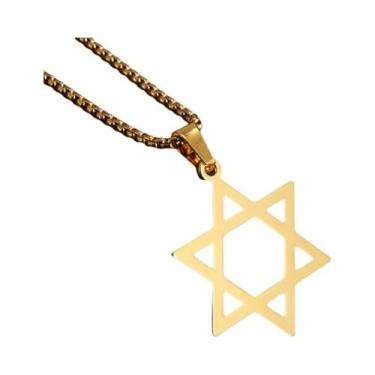 Imagem de Colar De Pingente De Halteres De Aço Titânio Unissex Punk Fitness Joia