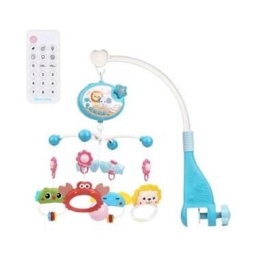 Imagem de Controle Remoto Estrela Projeção Baby Bed, Tone Toque Brinquedo, Móvel