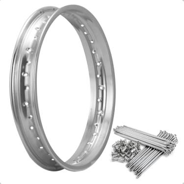 Imagem de Aro 18 Traseiro Xtz 250 Lander Tenere Raios Cromados 4mm