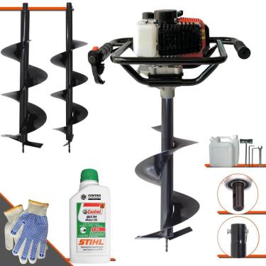 Imagem de Perfurador Vps-52 + Brocas 80x20 80x25 80x30 + óleo Stihl