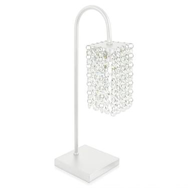 Imagem de Abajur Clearcrillic Cristal Acrilico Quadrado (Branco)