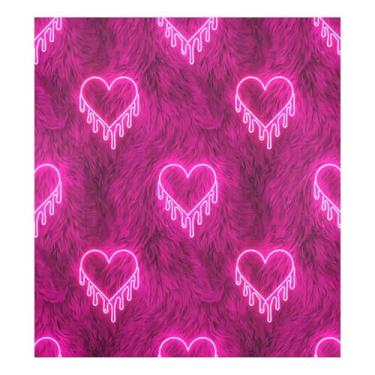 Imagem de Blueangle Capa de ímã de lava-louças coração vermelho, decoração de capa de lava-louças frontal, adesivos de eletrodomésticos, adesivos de eletrodomésticos, adesivo magnético decorativo de 58,4 cm C x