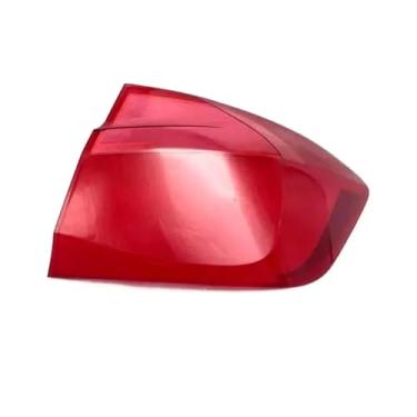 Imagem de compatível com bmw série 3 f30 f35 316 318 320i 2016 2017 2018 2019 traseira cauda lâmpada capa luzes de freio escudo substituir o abajur(Outside Right)