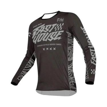 Imagem de Camisetas De Corrida De Motocicleta De Manga Longa Para Homens E Mulhe