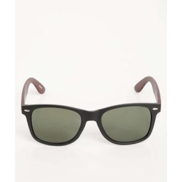 Imagem de Óculos de Sol Feminino Quadrado Marisa-84036, UN, Verde