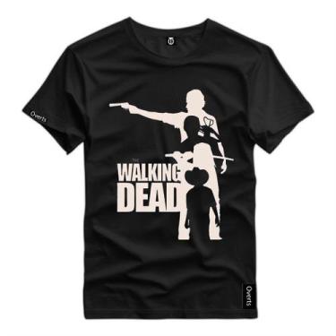 Imagem de Camisa Masculina Estampada The Walking Dead Serie Zumbi -049 Camiseta 