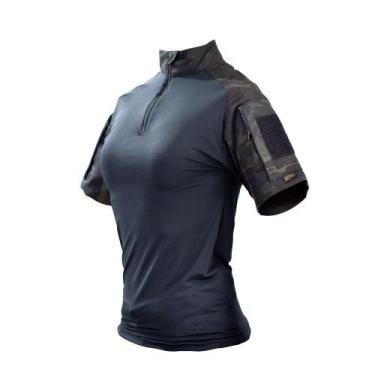 Imagem de Camiseta Combat Tshirt Feminina Manga Curta - Safo Militar, Multicam b