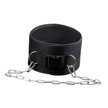 Imagem de predolo Cinto de musculação para treino com peso adicional, acessório profissional e confortável para fitness, ideal para exercícios de mergulho e musculação