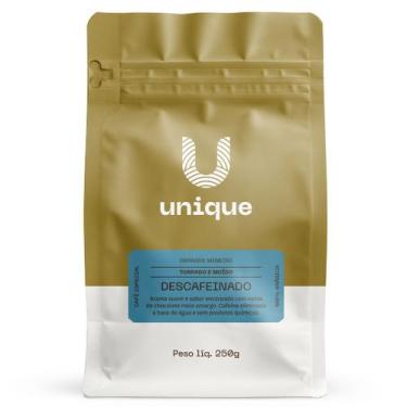 Imagem de Café Descafeinado Unique em Grãos 250g sem Quimica