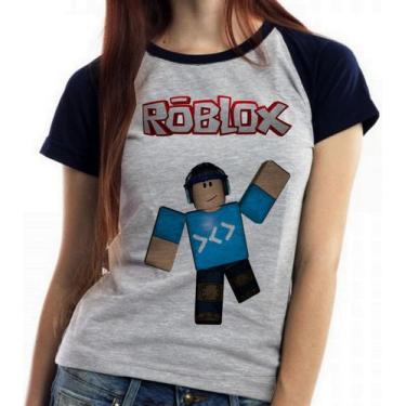 Imagem de Baby look blusa feminina ou Camiseta unissex Roblox Game - Empório Dut