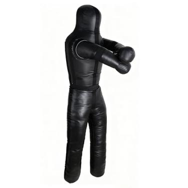 Imagem de Luwint Manequim de luta livre de 1,8 m para MMA, Jiu-Jitsu, Jiu Jitsu e treinamento de artes marciais, manequim de treino de combate preenchível com braços e pernas