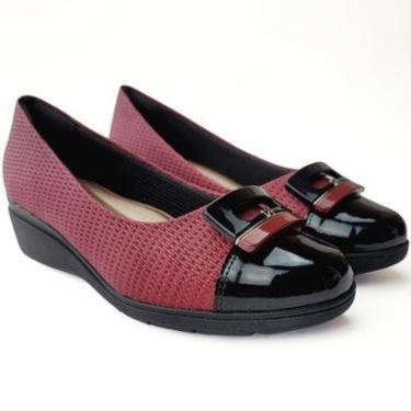 Imagem de Sapato Anabela Piccadilly Maxi Conforto Joanetes-Feminino