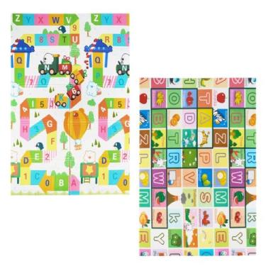 Imagem de Tapete Infantil Tatame Emborrachado Dupla Face ABC Maxi Baby