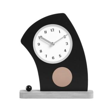 Imagem de Relógio de mesa para casa quarto relógio silencioso varanda entrada sala de estar armário de TV criativo relógio de mesa relógio de mesa