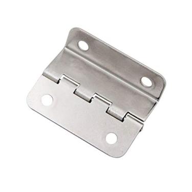 Imagem de 4 peças dobradiça de porta de armário bagagem joias caixa de madeira dobradiças vintage decoração de móveis (cor: A)