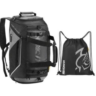 Imagem de Kit Pretorian Mochila 58L Masculina + Sacola de Academia-Masculino