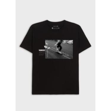 Imagem de T-shirt vintage sk8 rose OSKLEN-Masculino