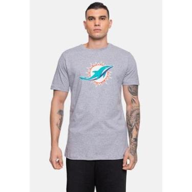 Imagem de Camiseta NFL Logo Miami Dolphins Masculino-Masculino