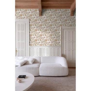 Imagem de Papel De Parede Icon Floral Bege Ic3101