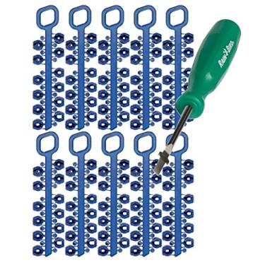 Imagem de Bocal de rotor da série Rain Bird 5000 Pacote com 10: 5000RCTREE 5000 5004 4252NZLPK, 42SA+, 52SA, 42SA Series conjunto de árvores de bocal com chave de fenda ROTORTOOL, 1 Pack