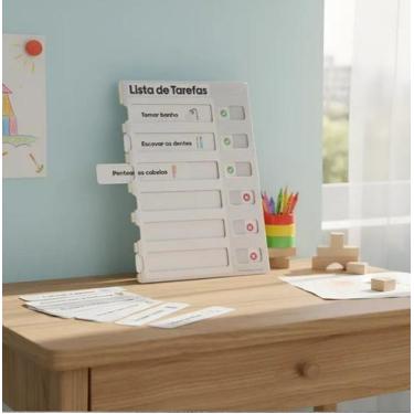 Imagem de Lista de Tarefas Diárias - Organizador de Atividades - Voz em Papel