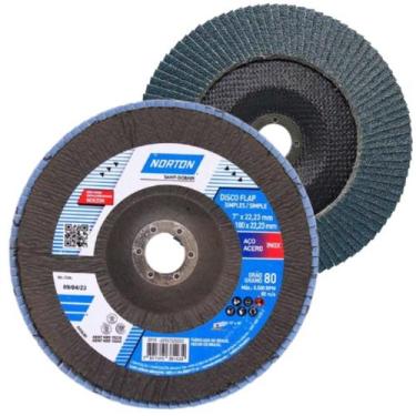 Imagem de Disco Flap R822 Original 7"x7/8" Grão 80 Norton
