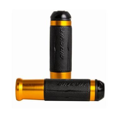 Imagem de Manopla Circuit Silverstone Alumínio, Pt, Dourado