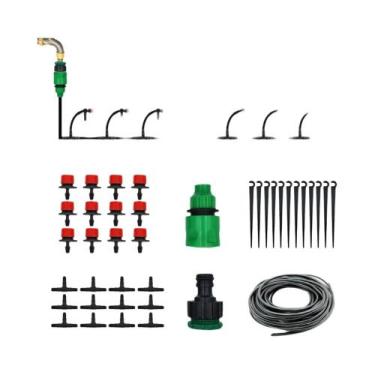 Imagem de Sistema De Irrigação Por Gotejamento DIY Para Estufas De 15M-30M Com M